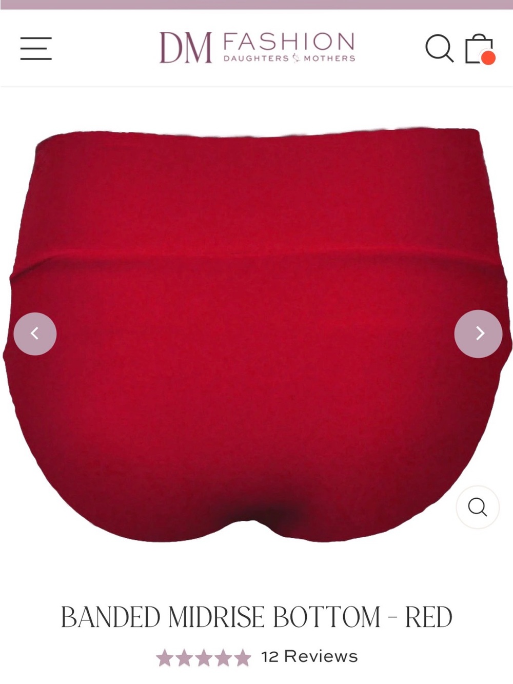 DM Fashion Women’s Red Ruffle Halter Tankini & Bottoms Size Medium - Like New - Picture 4 of 12